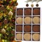 Tree Decorations, Velvet Ornaments for Christmas Tree, Velvet Christmas Ornaments Balls, 2.4 Inch Velvet Christmas Ornaments (A)